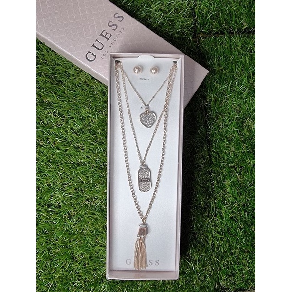 Guess necklace sale set