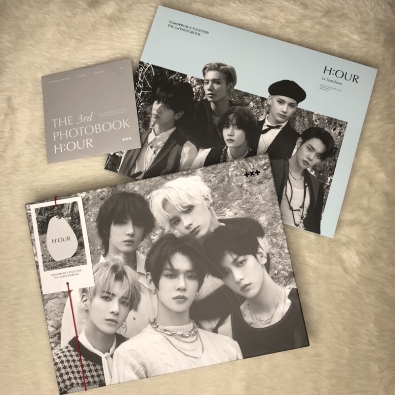 TXT The 3rd Photobook H:OUR in Suncheon & Extended Edition (1 free