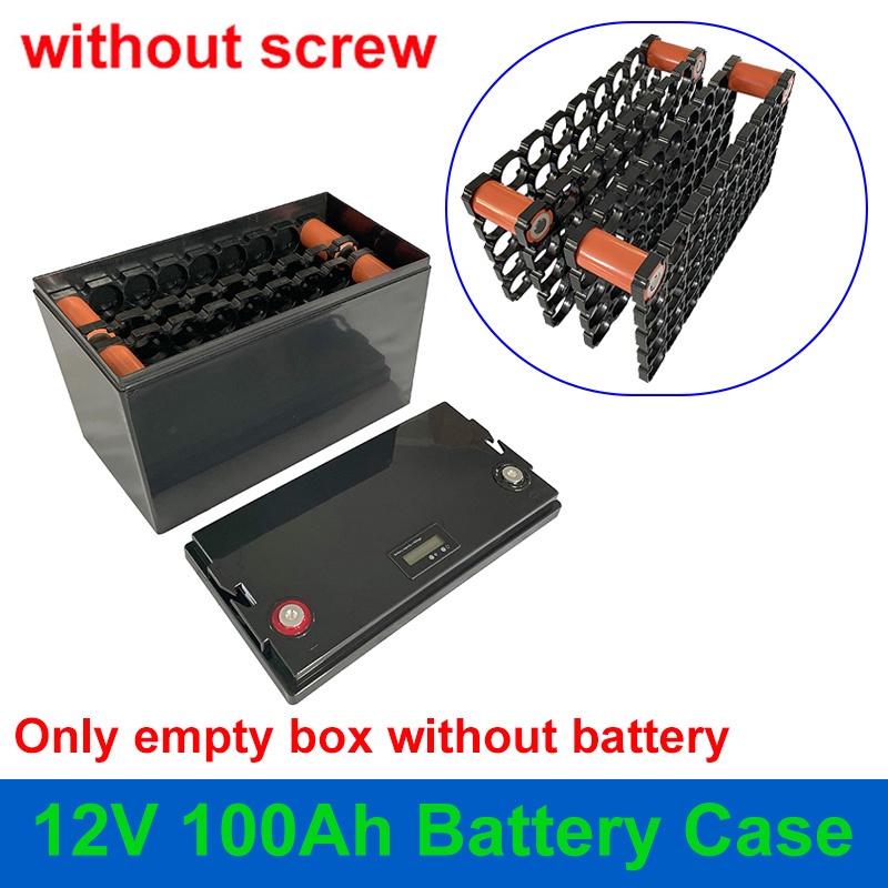 12V 17Ah 55Ah 100Ah Battery Case for LiFePO4 32700 32650 18650 Only Storage  Box