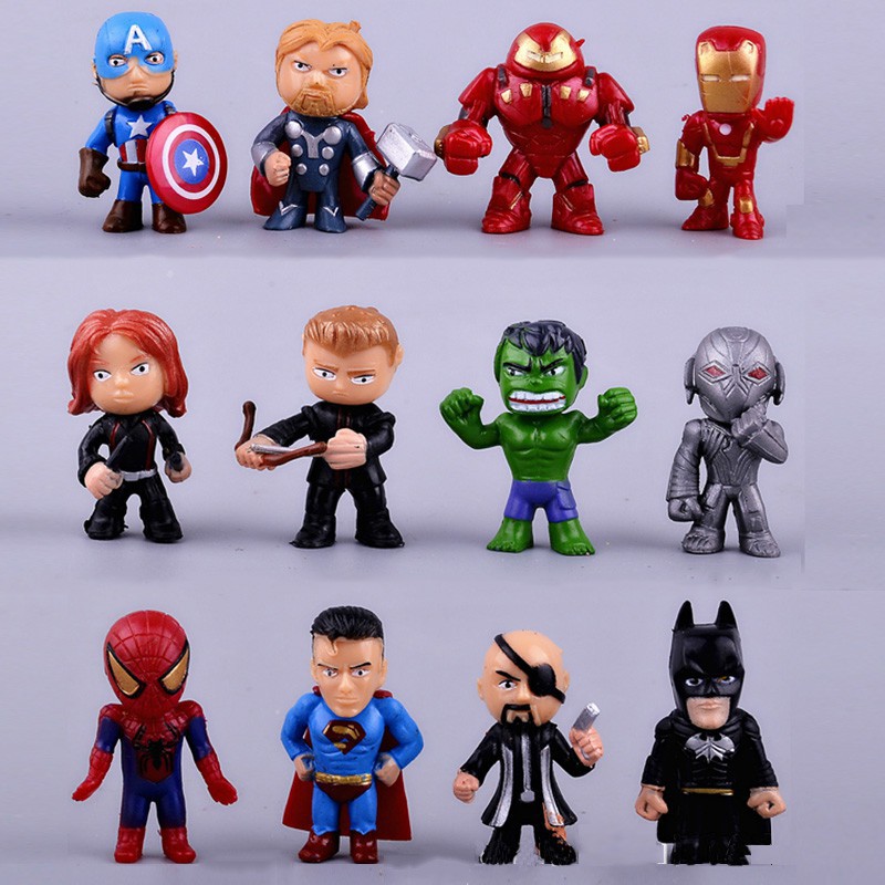 Small store avengers figures