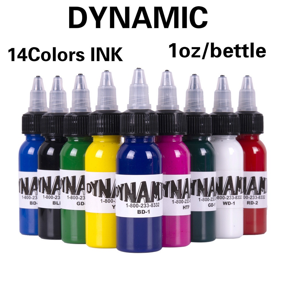 Dynamic Tattoo Ink Color Set - Master Collection 1oz