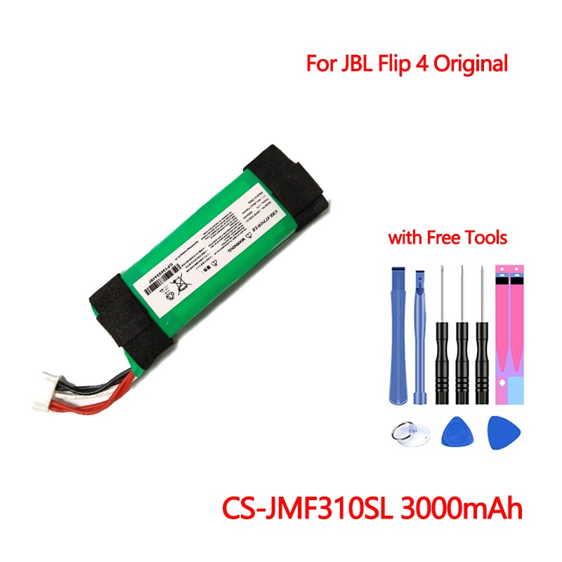 for JBL Flip 4, Flip 4 Special Edition Replace Battery JBL GSP872693 01  Tool