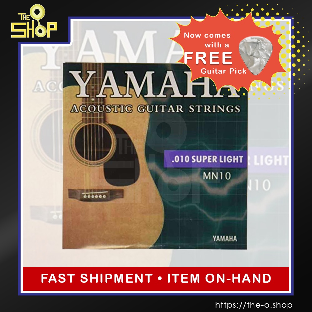 Yamaha acoustic deals strings