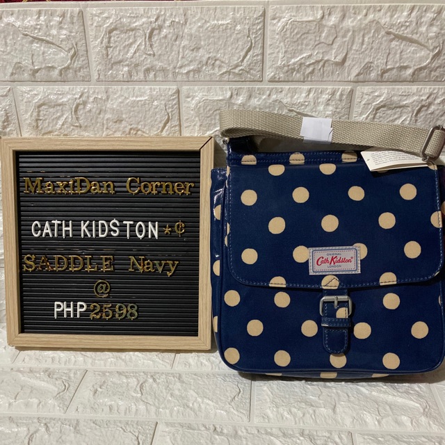 Cath kidston button discount spot buckle backpack