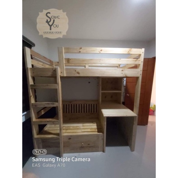 Loft deals bed shopee