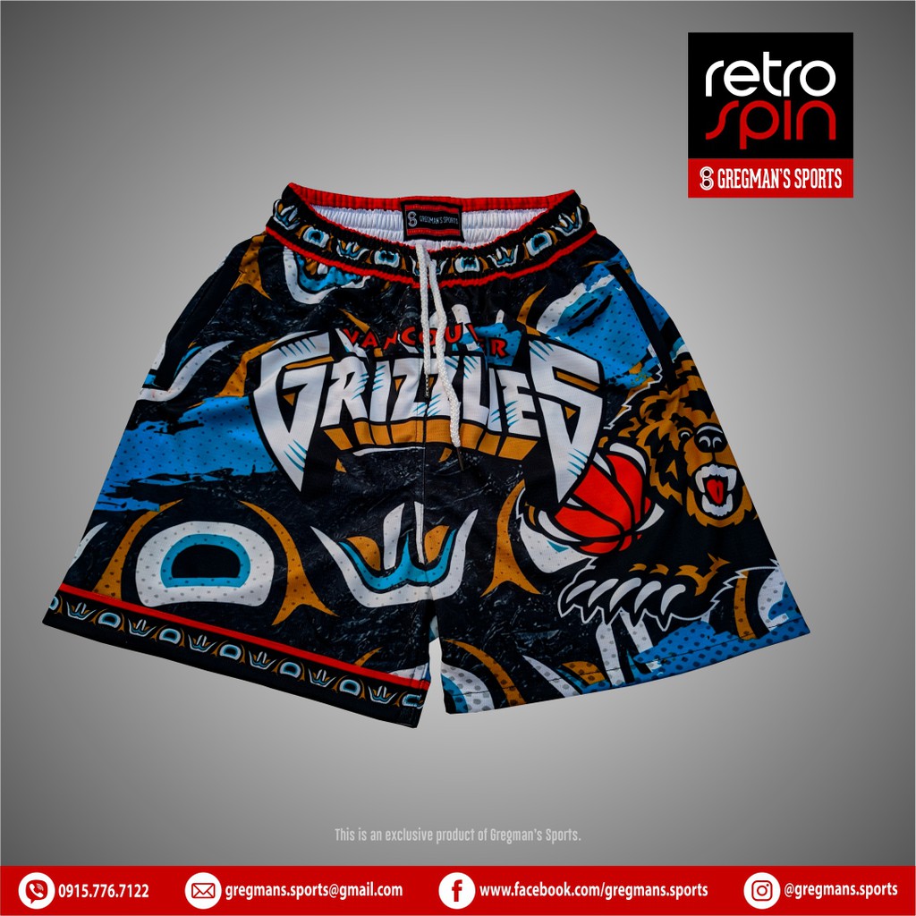 Grizzlies cheap basketball shorts