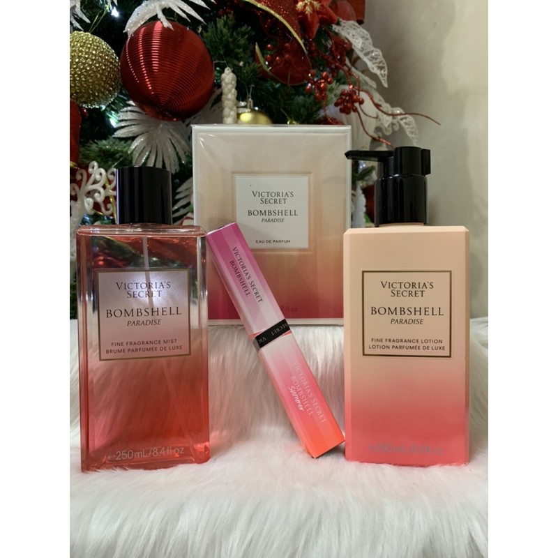 Authentic Victoria s Secret BOMBSHELL PARADISE Fragrance Shopee