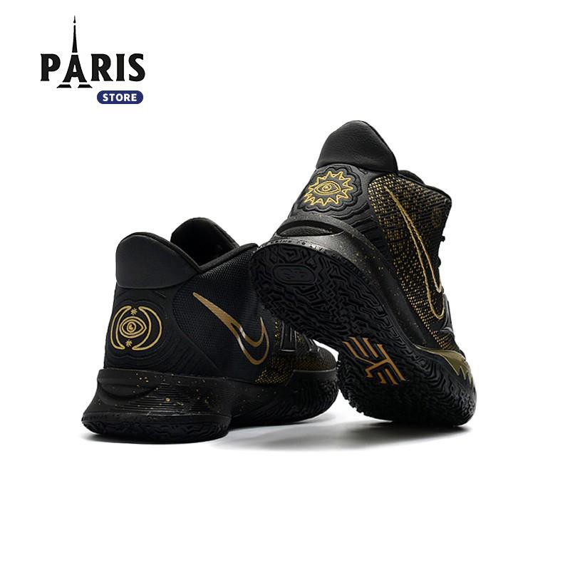 Kyrie shoes black outlet gold