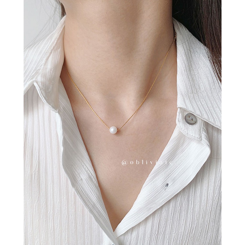 Pearl necklace store shopee