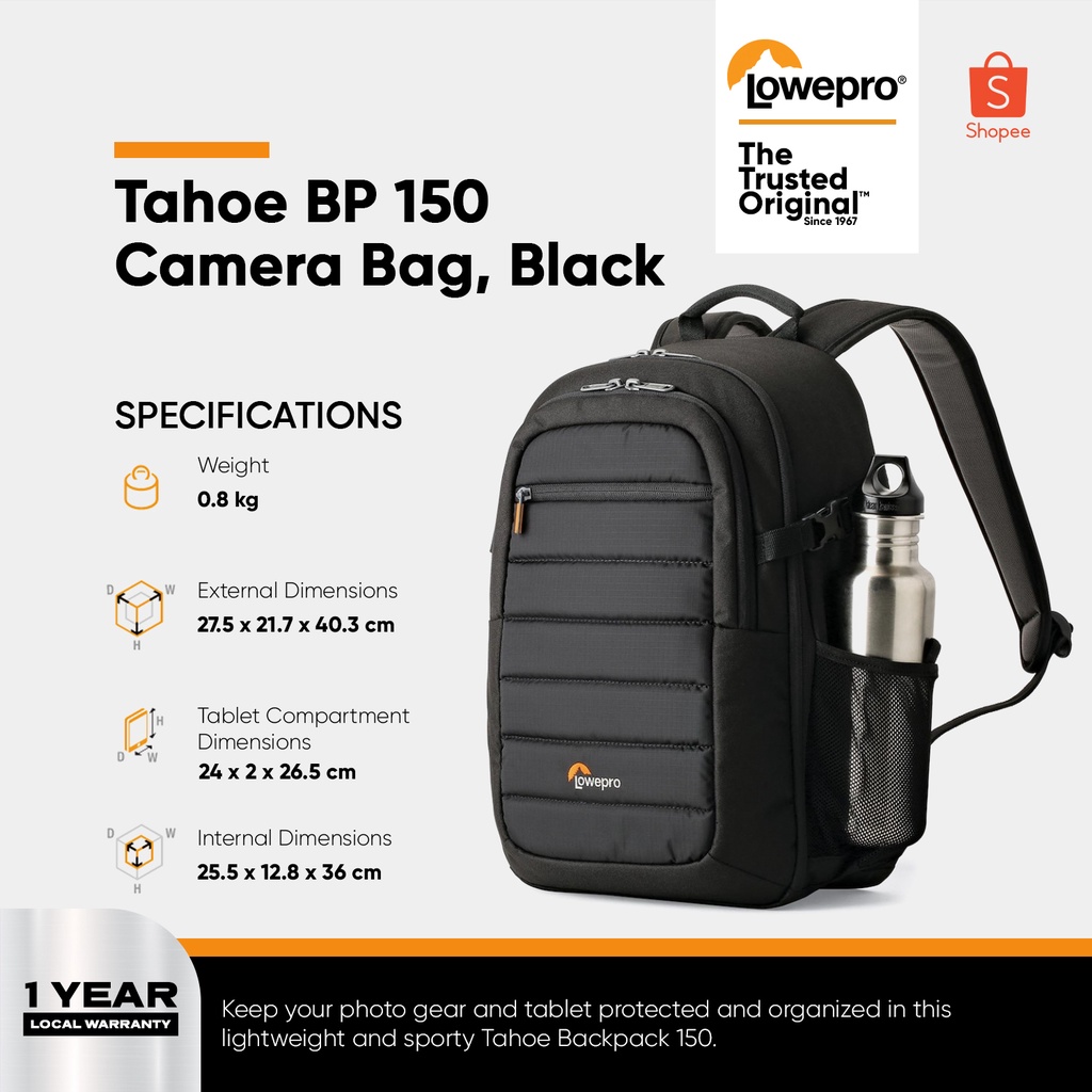 Tahoe bp 150 clearance lowepro