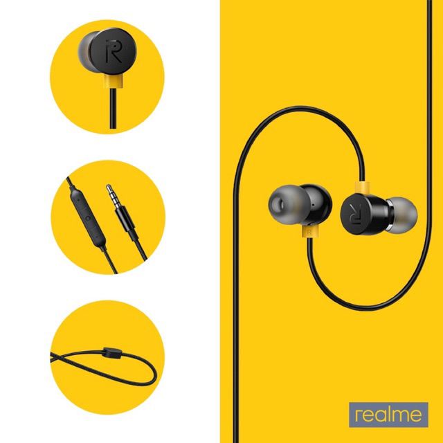 Realme discount earphones price