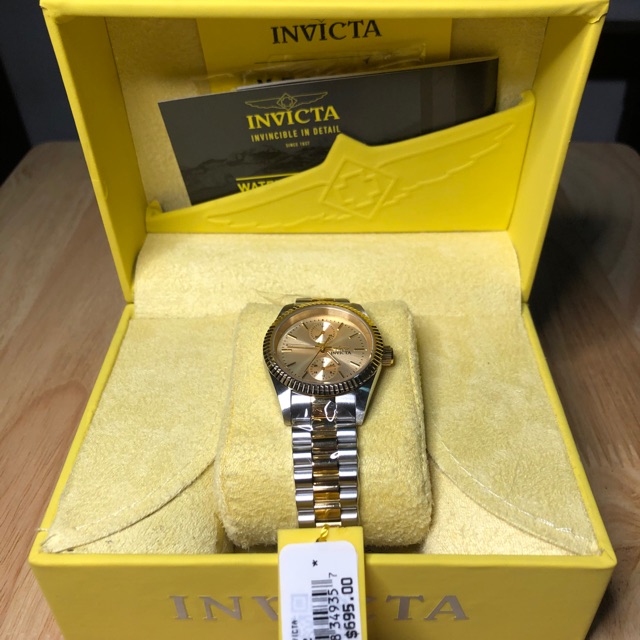 Invicta shop two tone