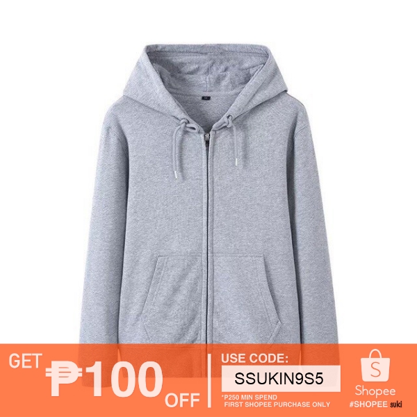 Jacket hoodie online shopee