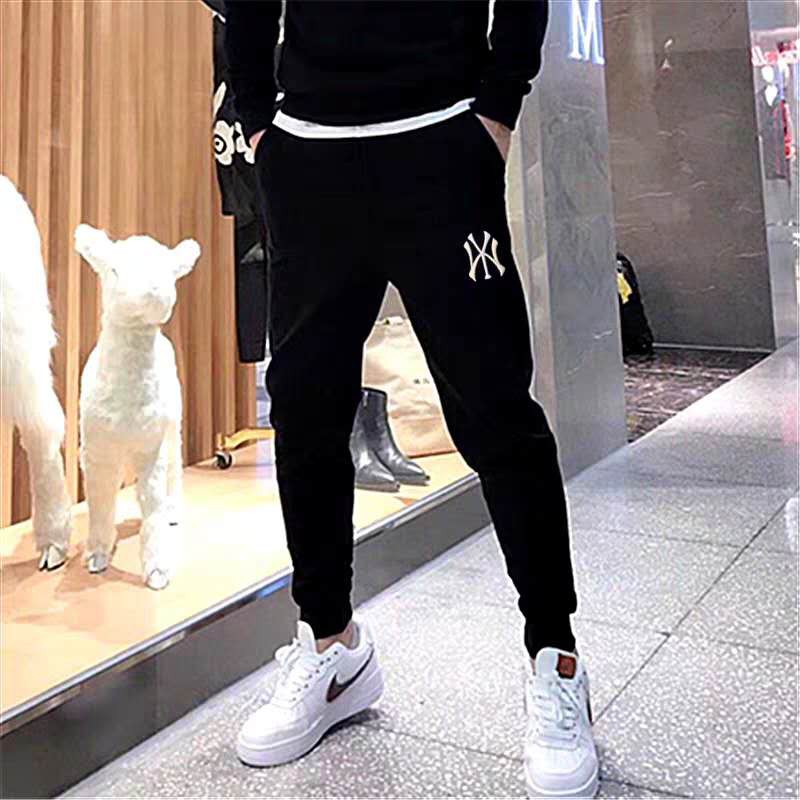 COD fashion jogger pants unisex men women 2 pockets with zipper NY