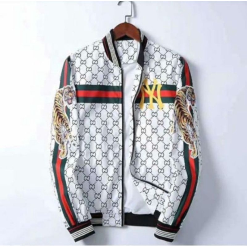 Gucci Tiger tractop Jacket printing Jacket premium mirror bomber Jacket 1:  1 | Shopee Philippines