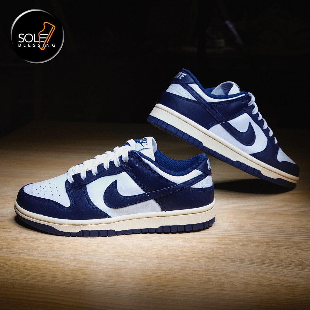 NIKE DUNK LOW VINTAGE NAVY