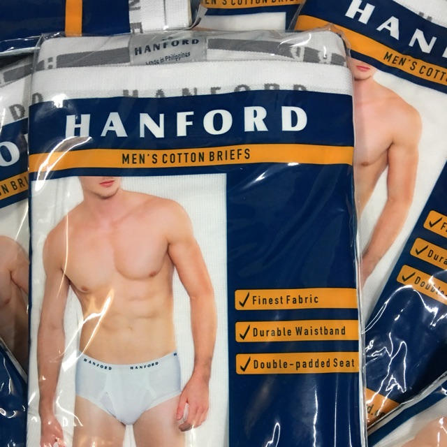 Hanford Men's Cotton Briefs Size 38” & 40” W300.