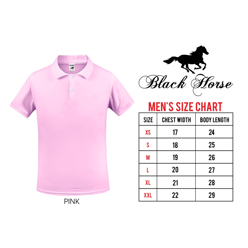 Black polo shirt with purple clearance horse