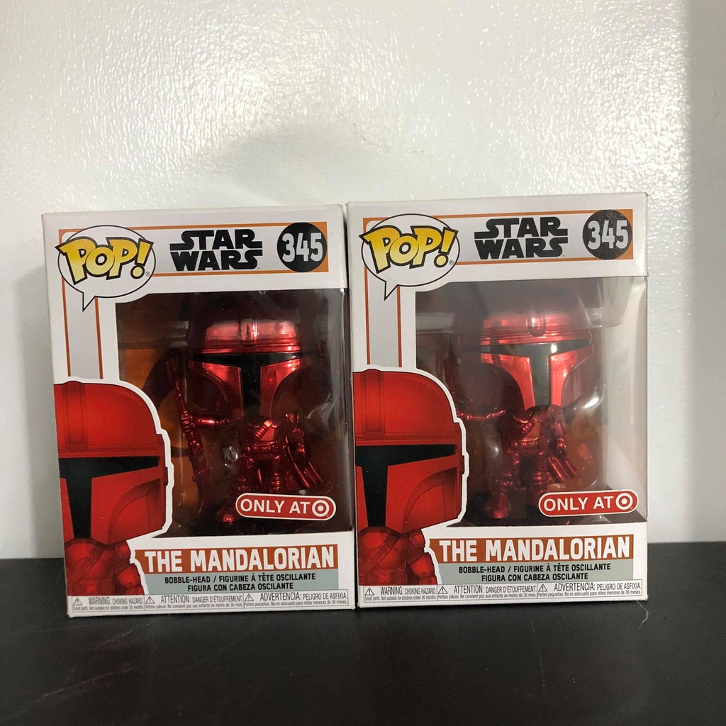 Funko pop star wars chrome discount