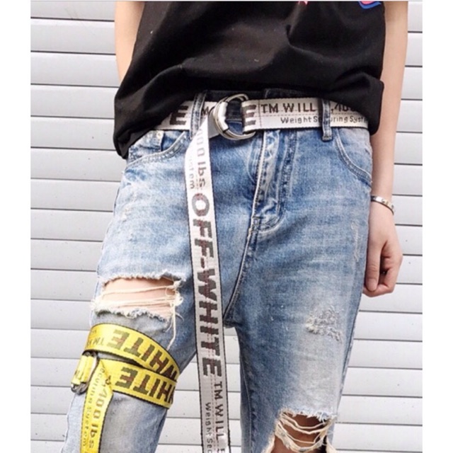 Off white 2024 belt fashion