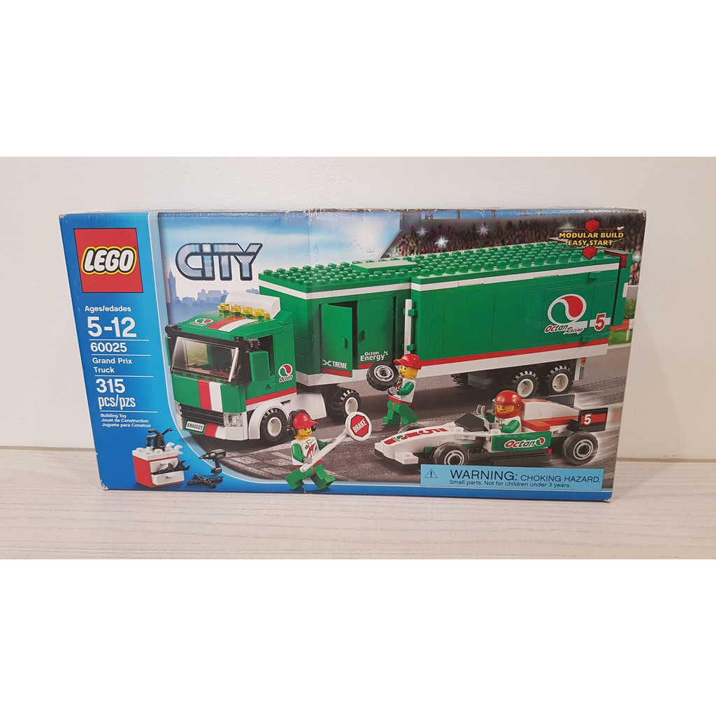 Lego city best sale grand prix truck