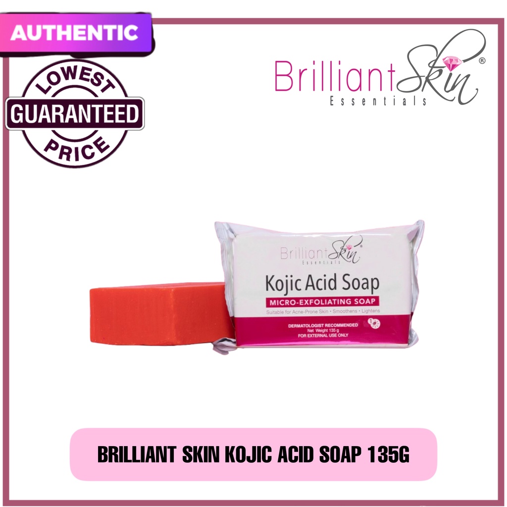 AUTHENTIC BRILLIANT SKIN Kojic Acid Soap