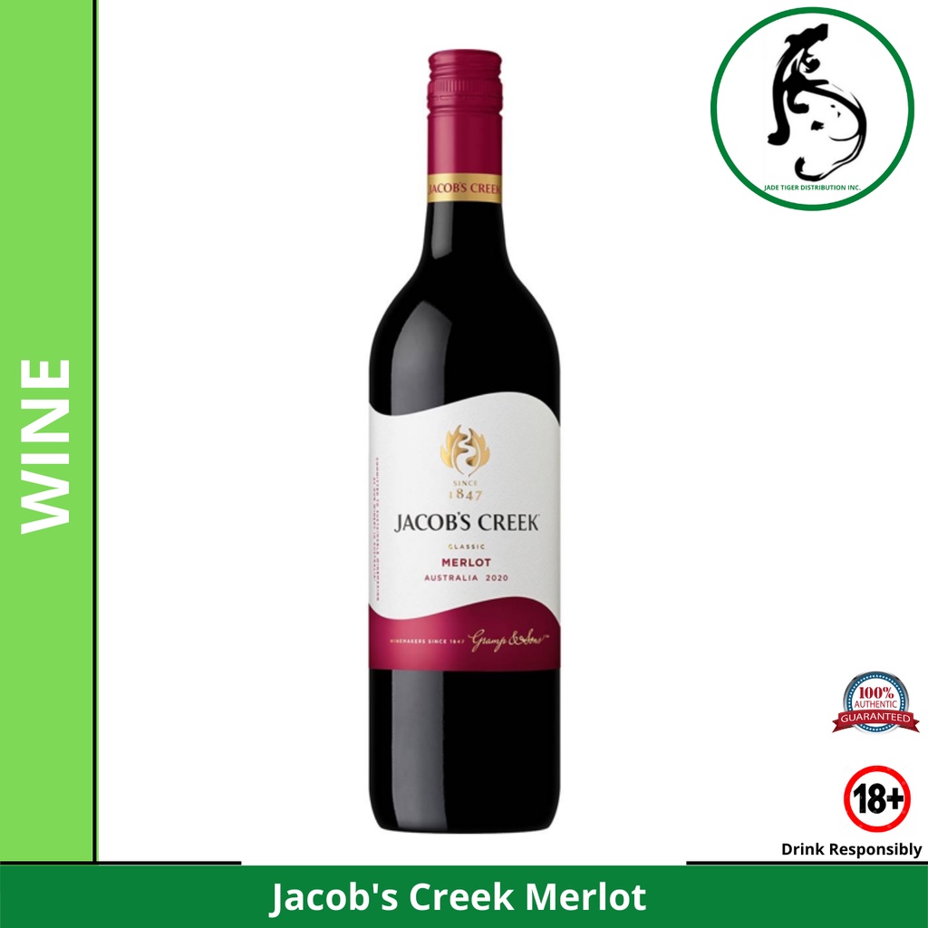 Jacob's Creek Merlot Australian Red Wine 750ml