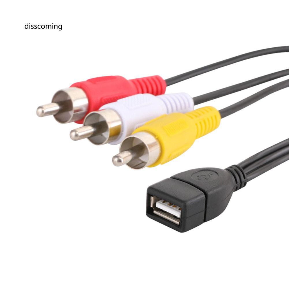 Rca cable deals to usb