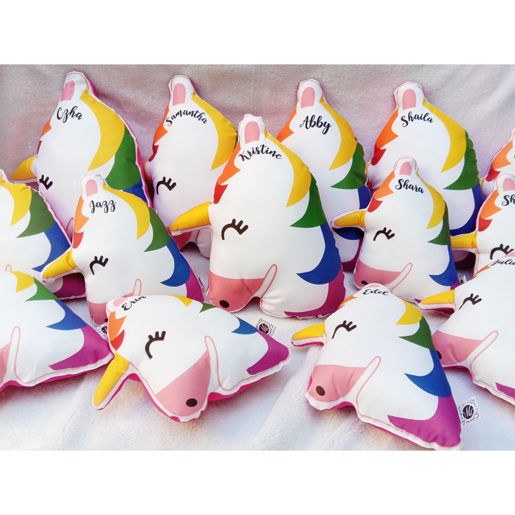 Unicorn discount head pillow