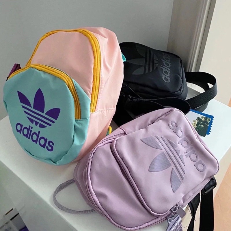 Adidas mini backpack online purple