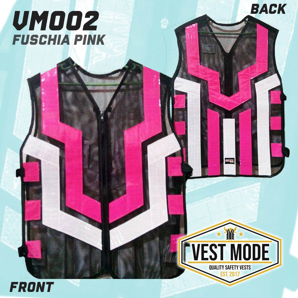 Pink motorcycle clearance vest