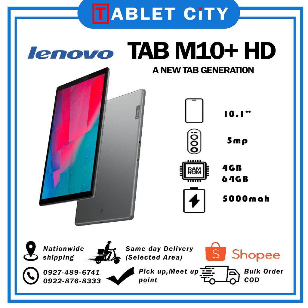 Lenovo Tab M10 - Specifications