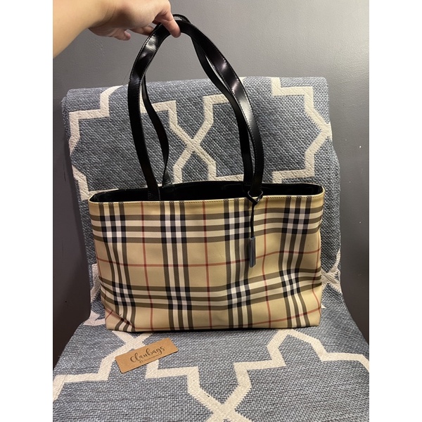 Authentic Burberry tote bag