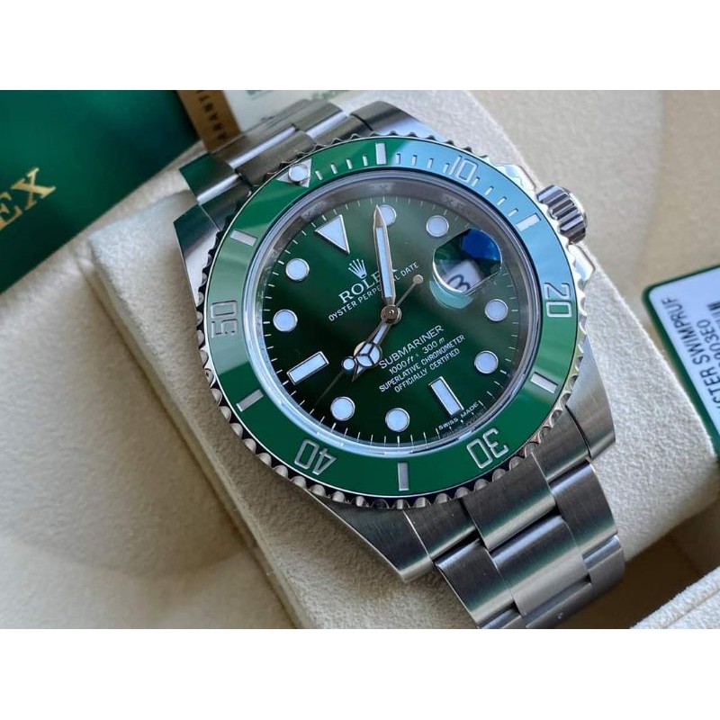 HIGH QUALITY ROLEX SUBMARINER Silver Green