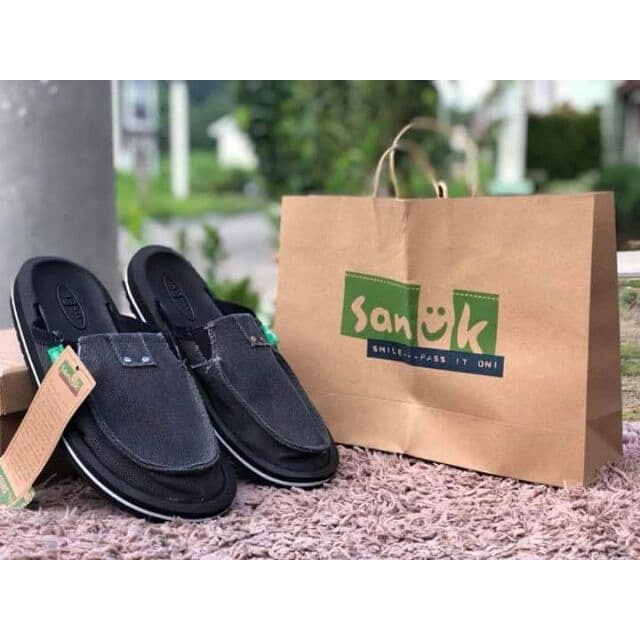 Sanuk new style for men fashion half shoe