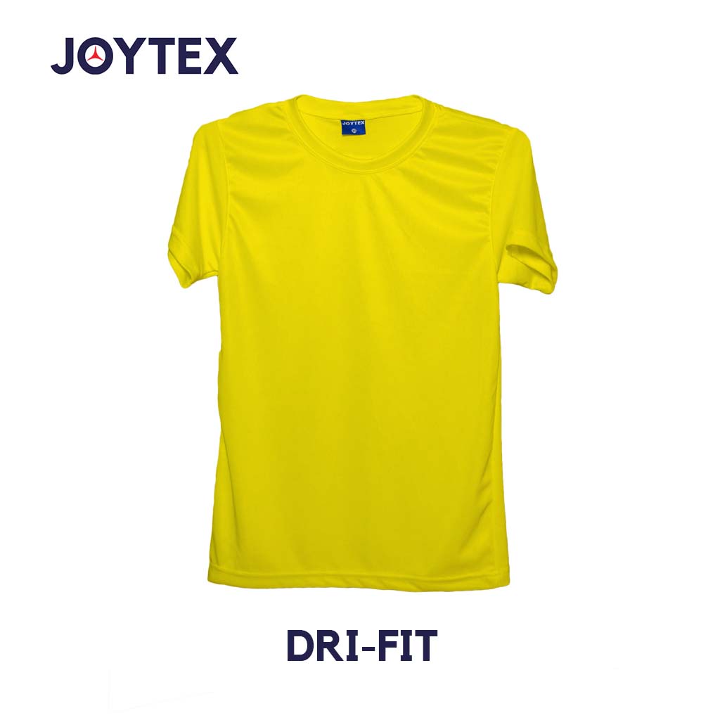 Dri fit store yellow shirt