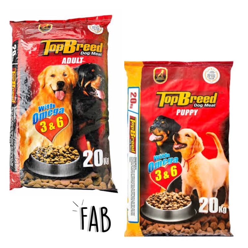 Top breed outlet dog food