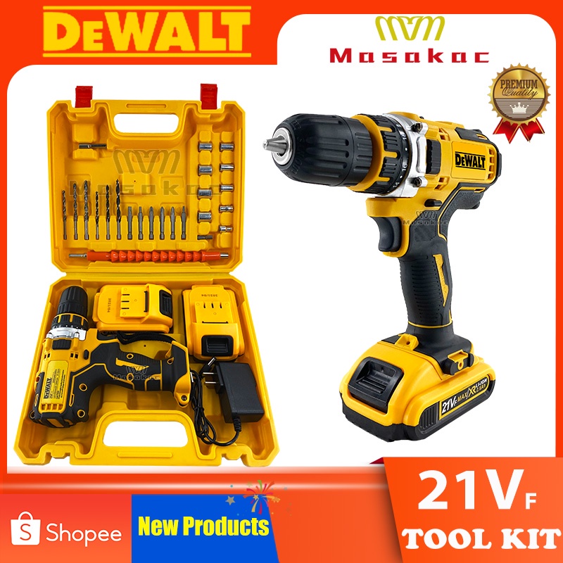 DeWALT Cordless Drill 21V Electric Drill Cordless with tool