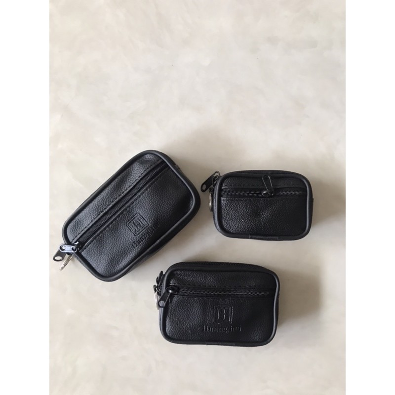 Black 2025 coin pouch