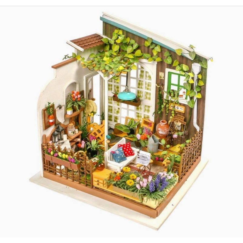 Diy miniature dollhouse not a deals kit