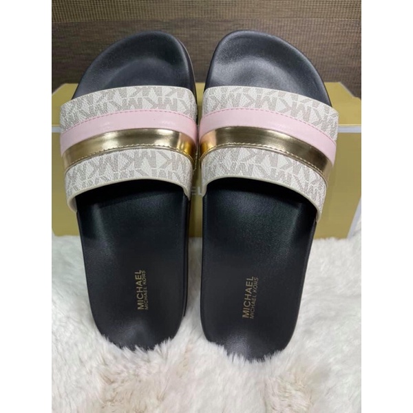 Mk slides rose deals gold