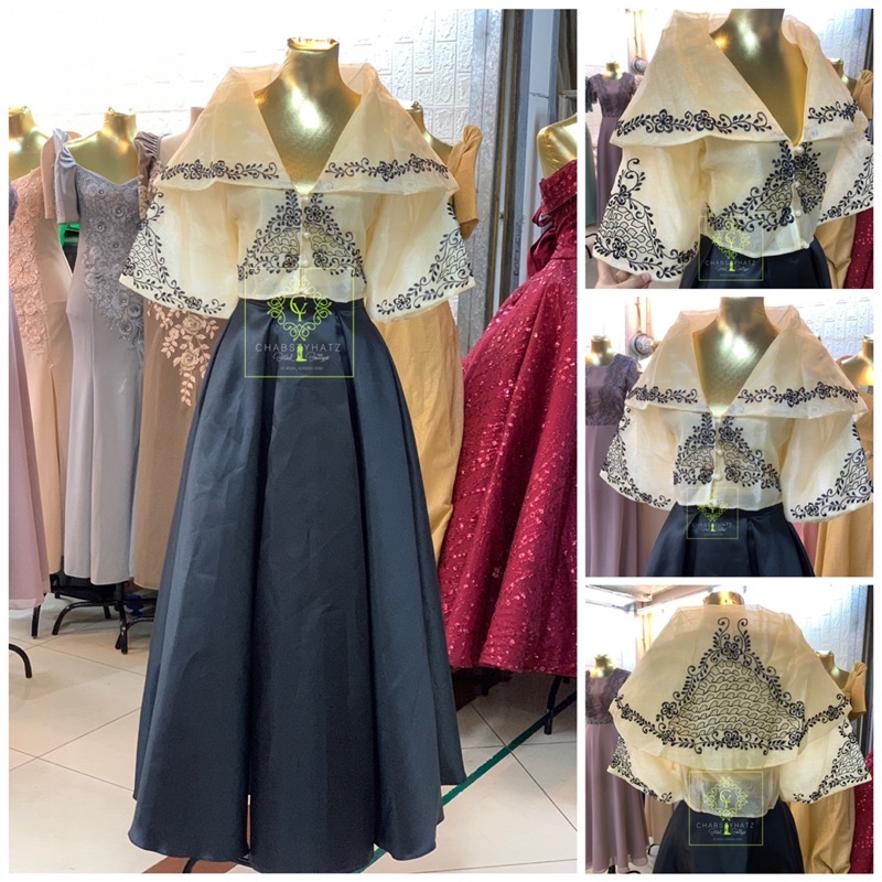 Maria clara inspired store gowns