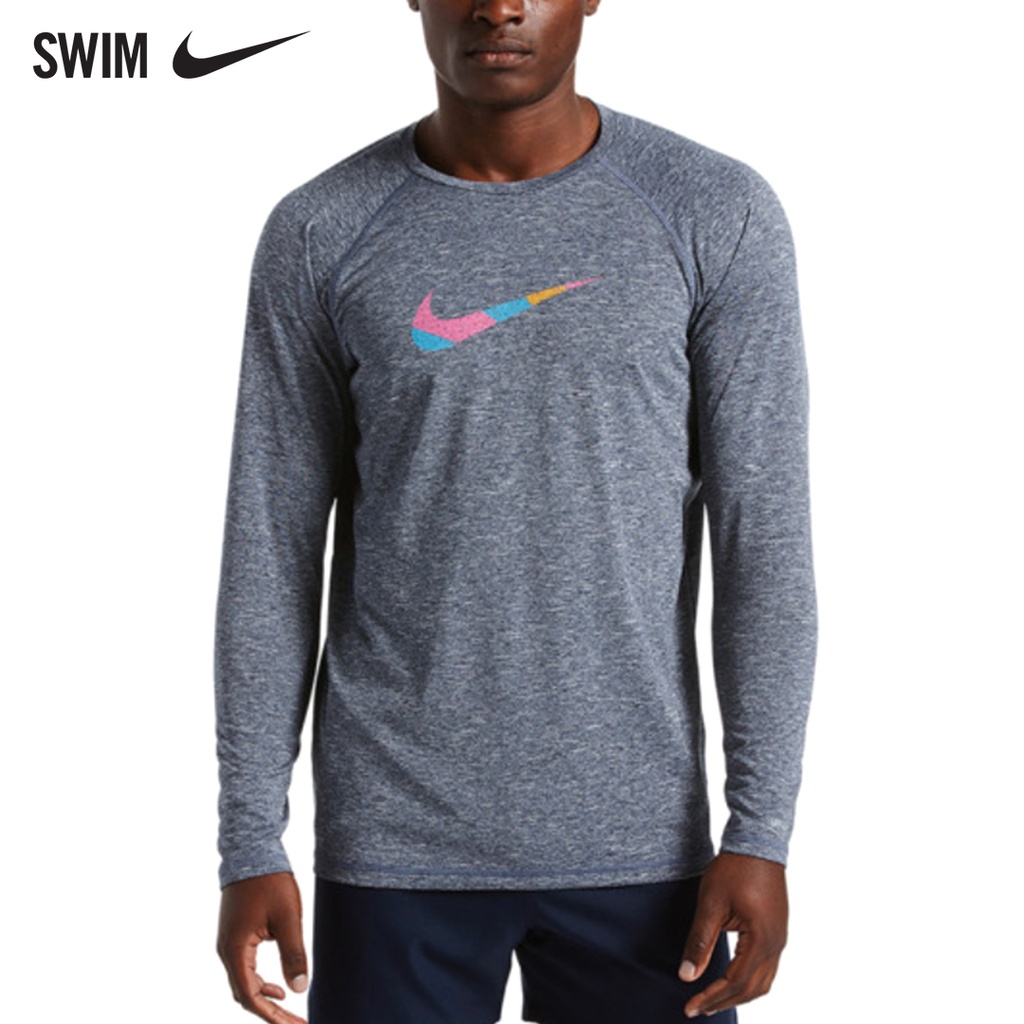 Nike solid shop long sleeve hydroguard