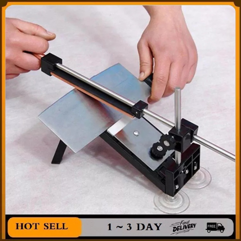 Professional Edge Knife Sharpening Fix-angle Sharpener System with 4 Stones