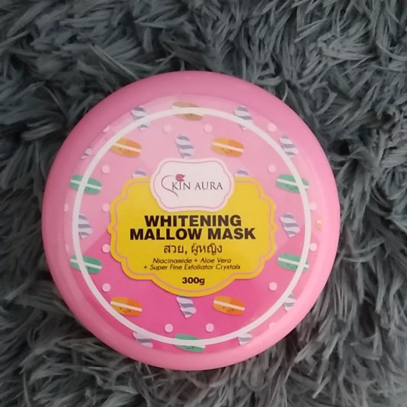 SKIN AURA WHITENING MALLOW MASK AUTHENTIC FDA Approved Shopee