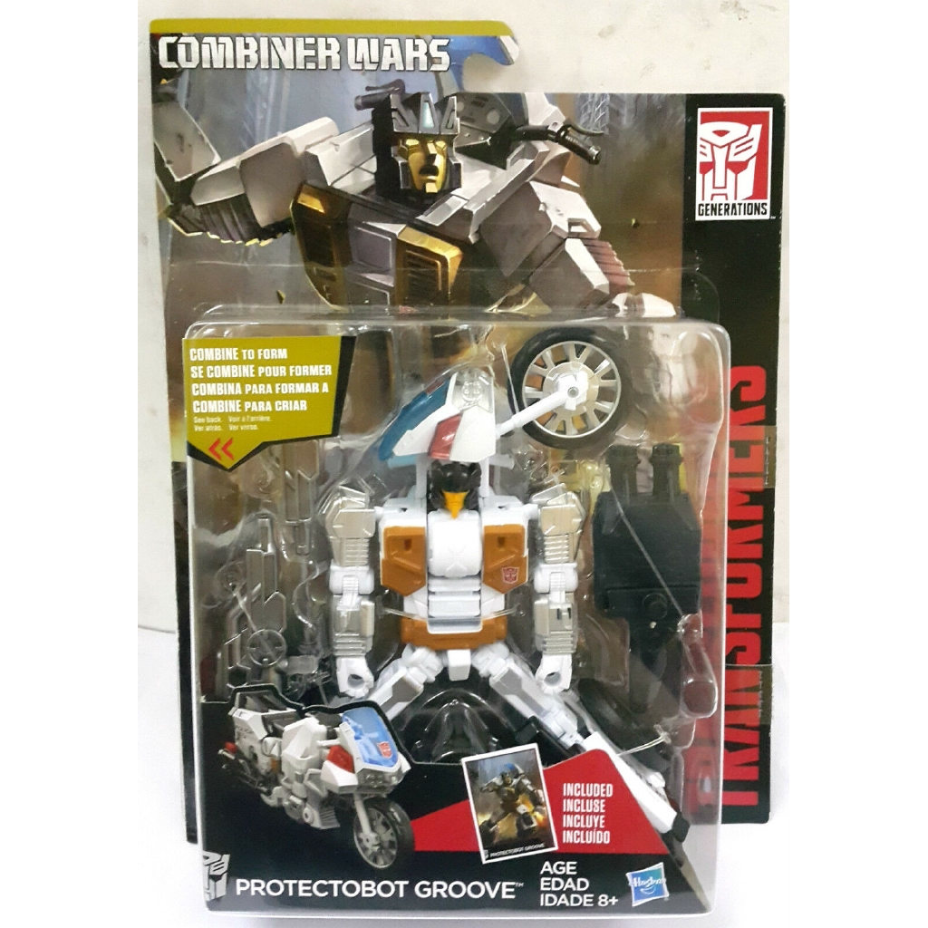 HASBRO TRANSFORMERS COMBINER WARS DELUXE PROTECTOBOT GROOVE