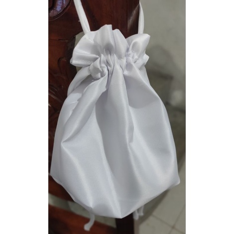 Wedding Bridal Pouch Bag Plain Shopee Philippines