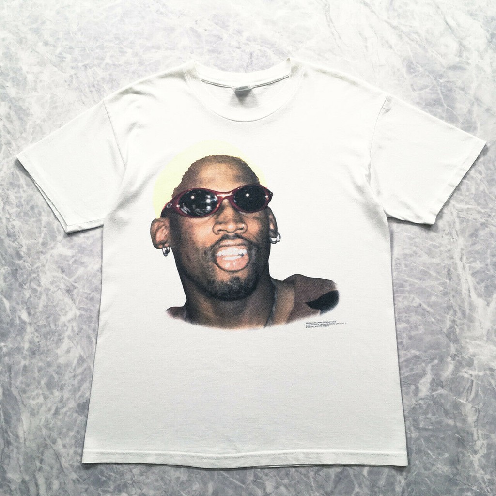 Dennis rodman hot sale shirt vintage