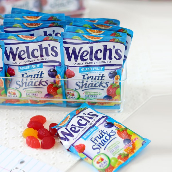 Welch's Mixed Fruit Fruit Snacks Pouches 10ct Box