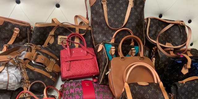 Are The Louis Vuitton Bags At Dillard's Pre Owned